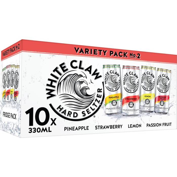 White claw nutrition facts