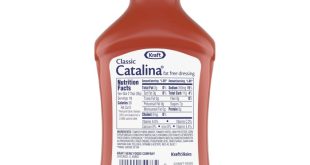 Nutrition facts catalina dressing